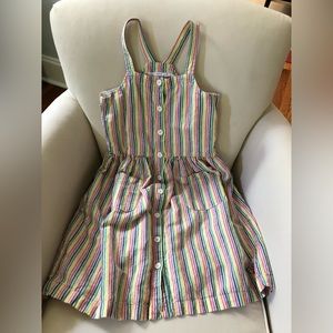 Gap Kids Striped Linen & Cotton Dress